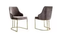 By Kohler  Chair Maserati Fabrics Moon 01 / Black Chrom (202392)