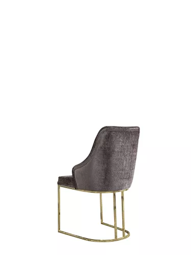 By Kohler  Chair Maserati Fabrics Moon 01 / Black Chrom (202392)