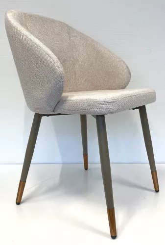  Patya Chair (Aragon 3 & Conic Gold KD - Cappuccino)