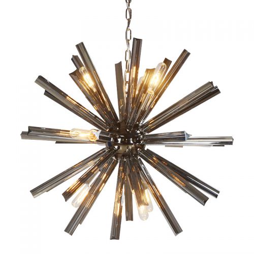 By Kohler  Ceiling Lamp Tori 45x45x42cm Smoke Glass (115300)