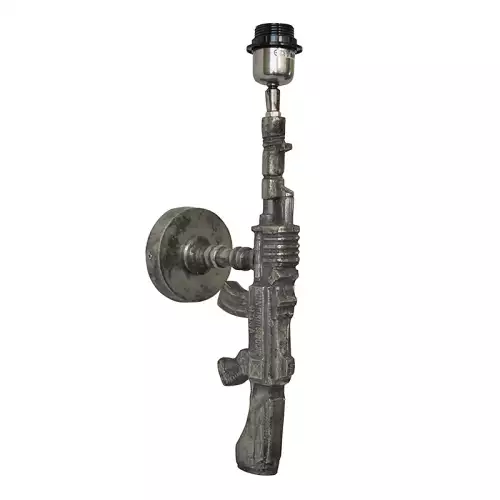Wall Lamp Machine Gun 10x17x44cm