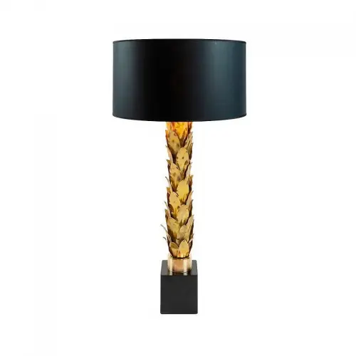 By Kohler  Table Lamp 13x13x89cm gold  (115929)