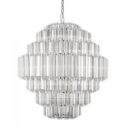By Kohler  Ceiling Lamp Castelli  Large 80x80x93cm Clear Glass (113062)
