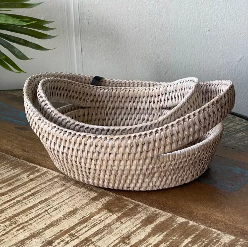  Kitchen Basket Set Brenna 25x20x12cm & 20x15x10cm